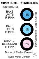 HUMIDITY INDICATOR CARD, 15%RH, ┬▒2.5% 51015HIC125.