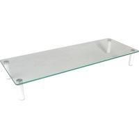 Glass 3 1/2? Laptop Table Stand with Post Supports 83-17097