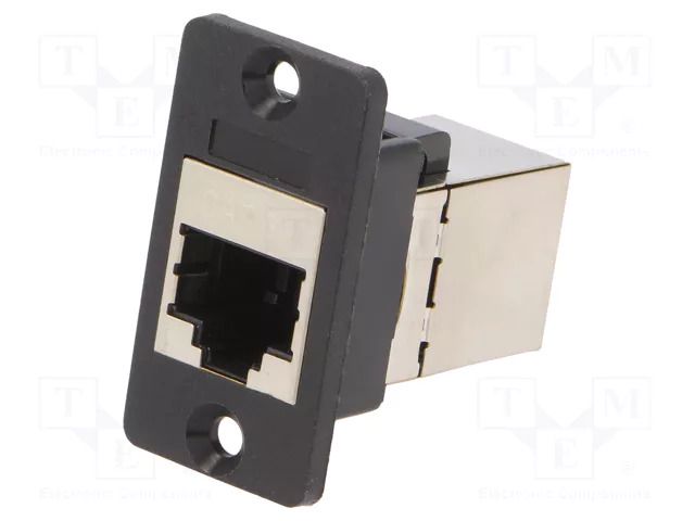 Coupler; coupler; Slim; Cat: 6a; shielded; 8p8c; 29mm; plastic CLIFF CP30625S