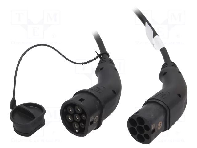 Cable: eMobility; 1x0.5mm2,5x2.5mm2; 480V; 11kW; IP44; three-phase HARTING 08914090105A0