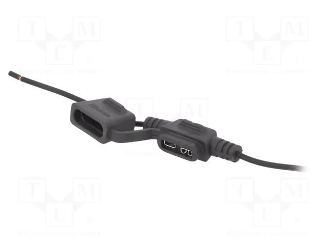 Fuse holder; 19mm; 20A; 32V; Fuse: automotive ATO LITTELFUSE FHAC0001LXN