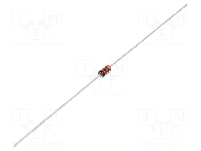 Diode: switching; THT; 50V; 0.15A; reel,tape; Ifsm: 0.5A; DO35; 4ns DC COMPONENTS 1N4150-DC