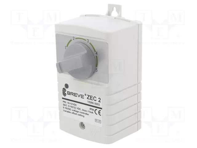 Module: process analogue calibrator; screw; 10÷12VDC; 0÷10V BREVE TUFVASSONS ZEC2