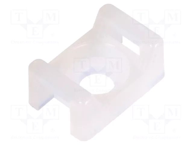 Holder; screw; polyamide; UL94V-2; natural; Tie width: 2.5÷4.8mm PANDUIT TM2S8-M