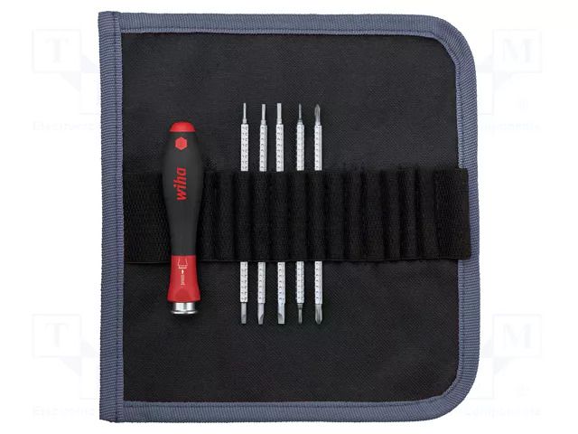 Phillips,slot; SYSTEM 4; 6pcs; Screwdriver: universal-set WIHA WIHA.00616