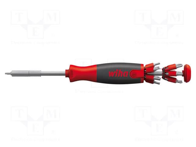 Kit: screwdriver; 13pcs; with bit magazine WIHA WIHA.43895