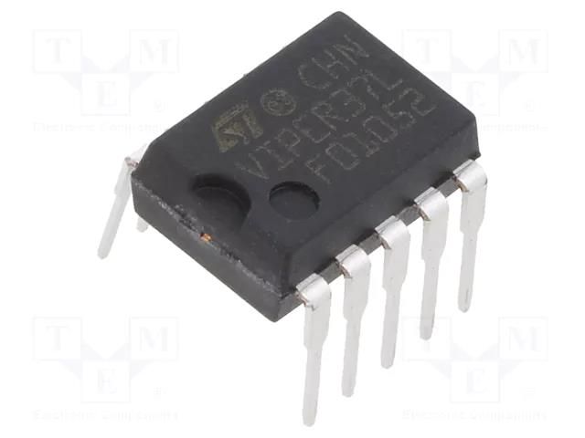 IC: driver; flyback; PWM controller; DIP10; 3A; 800V; Ch: 1; 54÷66kHz STMicroelectronics VIPER37LE
