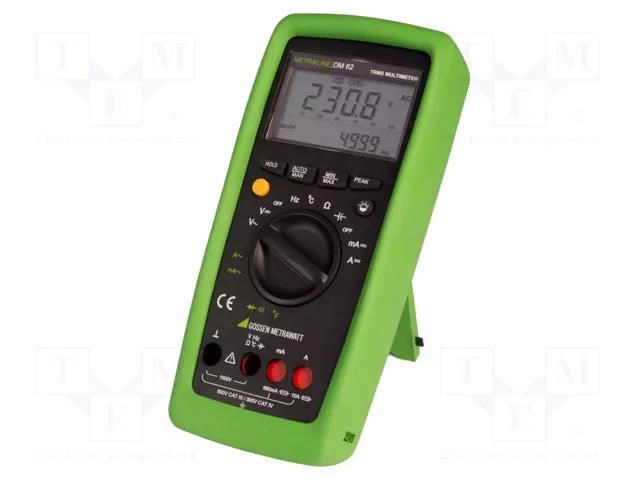 Digital multimeter; LCD; 4-digit; 2,8x/s; I DC: 66mA,660mA,10A GOSSEN METRAWATT GM-M197A