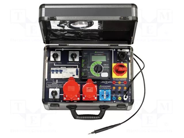 Meter: appliance meter; LCD; 3,5 digit (1999); METRATESTER 5+ GOSSEN METRAWATT GM-M700K