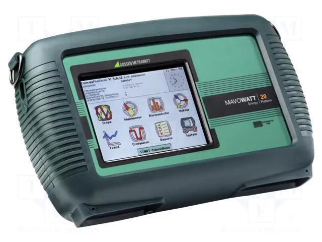 Meter: power quality analyser; LCD; Network: three-phase; 0.1% GOSSEN METRAWATT GM-M810A