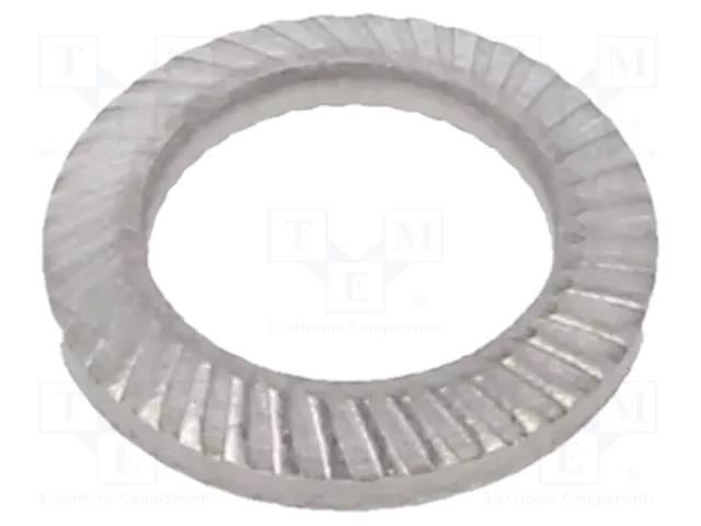 Washer; conical; M4; D=7mm; h=1.2mm; A2 stainless steel; BN 20041 BOSSARD B4/BN20041