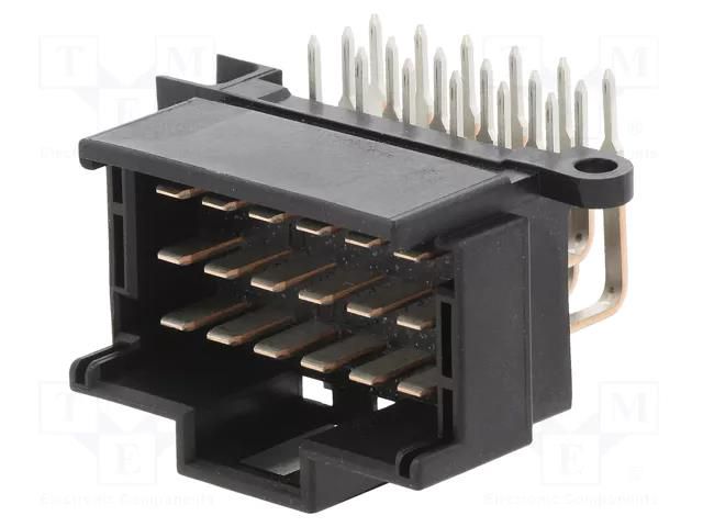 Connector: automotive; socket; male; JPT,MCP 2.8; on PCBs; PIN: 18 TE Connectivity 9-966140-1