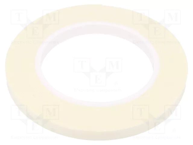 Tape: fixing; W: 9mm; L: 5.5m; Thk: 1mm; two-sided adhesive; white IPT 3502-9MM-5.5M
