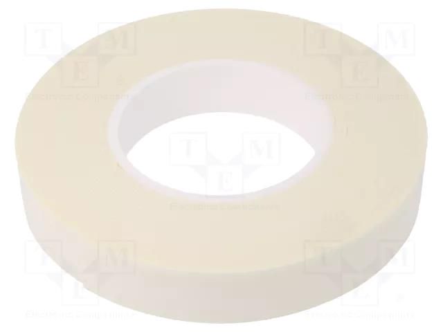 Tape: fixing; W: 25mm; L: 11m; Thk: 1mm; two-sided adhesive; white IPT 3502-25MM-11M