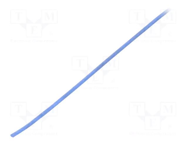 Insulating tube; silicone; blue; Øint: 0.5mm; Wall thick: 0.2mm SYNFLEX SIL-0.5X0.2-BL-200