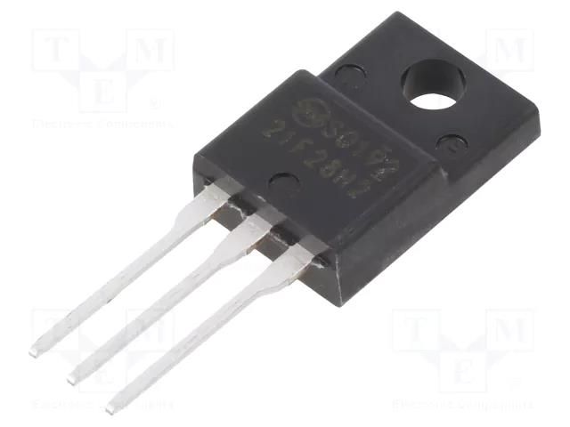 Transistor: N-MOSFET; Hi-PotMOS2; unipolar; 280V; 21A; Idm: 84A; 85W SHINDENGEN P21F28HP2-5600