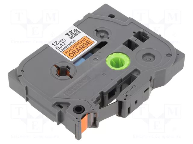 Tape; 12mm; 5m; orange; Character colour: black; laminated,glued BROTHER BR-TZEB31