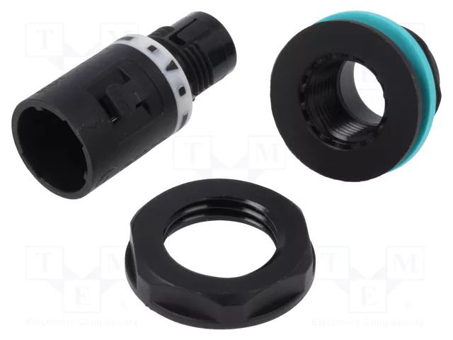 Connector: AC supply; screw terminal; male; TH381; 10A; 400V TECHNO THB.381.N3A