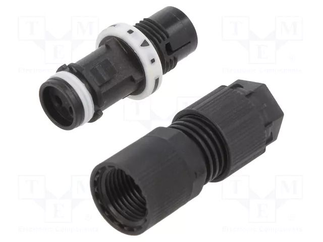 Connector: AC supply; screw terminal; female; TH381; 10A; 400V TECHNO THB.381.B3A