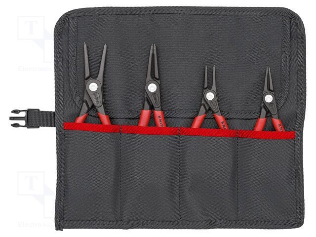 Kit: pliers; for circlip; 4pcs. KNIPEX KNP.001957