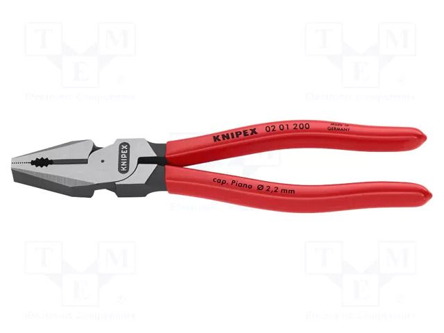 Pliers; for gripping and cutting,universal; high leverage KNIPEX KNP.0201200