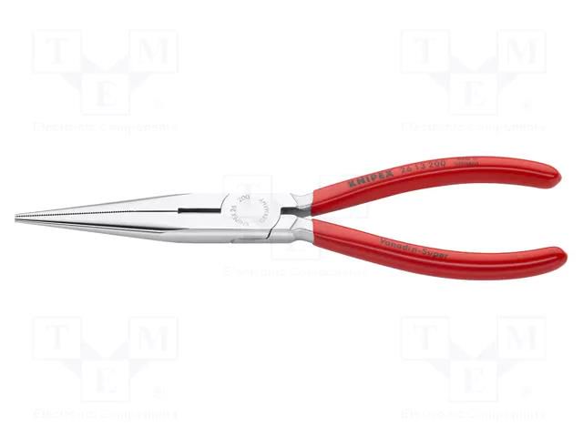 Pliers; cutting,half-rounded nose,universal; 200mm KNIPEX KNP.2613200