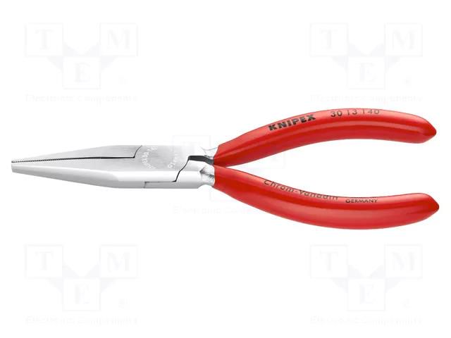 Pliers; flat,elongated; 140mm KNIPEX KNP.3013140