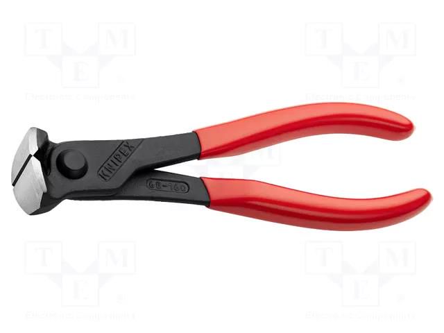 Pliers; end,cutting; 160mm KNIPEX KNP.6801160