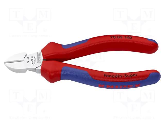 Pliers; side,cutting; 140mm KNIPEX KNP.7005140