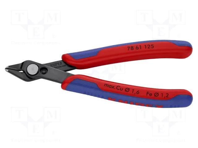 Pliers; side,cutting,precision; 125mm; Super Knips® KNIPEX KNP.7861125