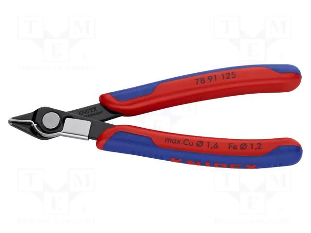 Pliers; side,cutting,precision; 125mm; Super Knips® KNIPEX KNP.7891125