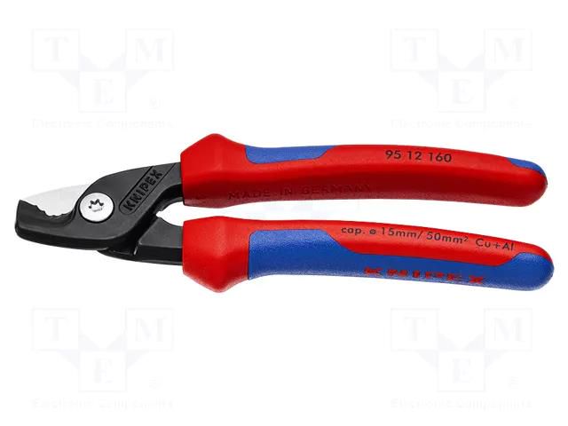 Cutters; cutting; 160mm; Cut: without chamfer KNIPEX KNP.9512160