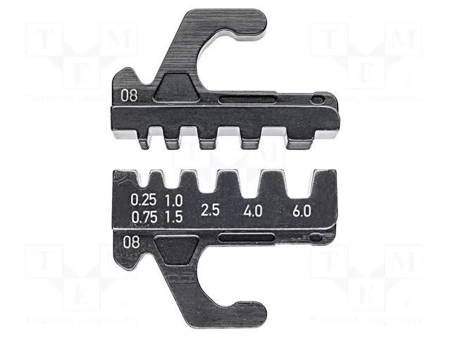 Crimping jaws; solder sleeves KNIPEX KNP.973908