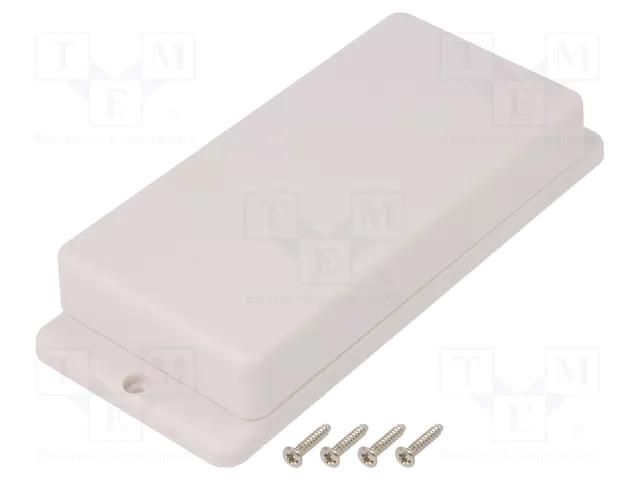 Enclosure: multipurpose; X: 65.5mm; Y: 130mm; Z: 25.5mm; TWF; ABS TAKACHI TKC-TWF7-3-13W
