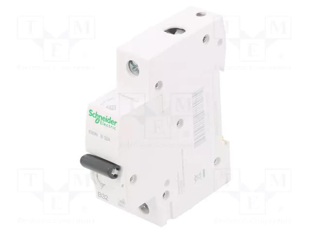 Circuit breaker; 230/400VAC; Inom: 32A; Poles: 1; Charact: B; 6kA SCHNEIDER ELECTRIC A9K01132