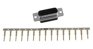 D SUB CONNECTOR, STANDARD, 15 POSITION, PLUG SPC15350