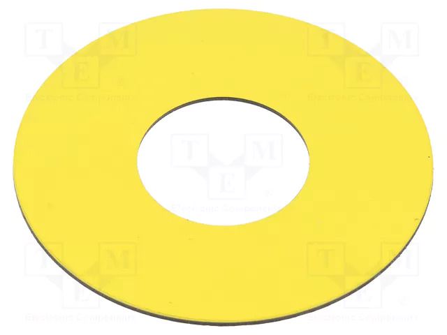 Label; yellow; Cutout: Ø22mm; Dim: Ø60mm SCHNEIDER ELECTRIC ZB2BY9101