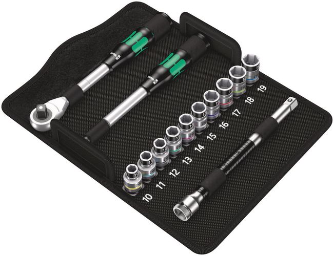8006 SC 1 Zyklop Hybrid Ratchet Set, 1/2" drive, metric, 1 x 1/2"x281; 1 x 271.0; 1 x 1/2"x250.0; 1 x 10.0x37.0; 1 x 11.0x37.0; 1 x 12.0x37.0; 1 x 13.0x37.0; 1 x 14.0x37.0; 1 x 15.0x37.0; 1 x 16.0x37.0; 1 x 17.0x37.0; 1 x 18.0x37.0; 1 x 19.0x37.0; 1 x 240 05004090001