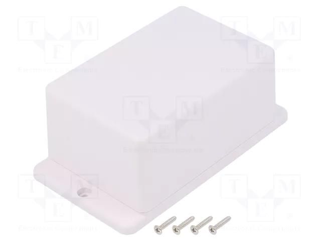Enclosure: multipurpose; X: 70.6mm; Y: 105mm; Z: 50.5mm; TWF; ABS TAKACHI TKC-TWF7-5-11W