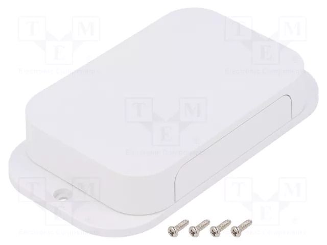 Enclosure: with panel; with fixing lugs; PFF; X: 67.4mm; Y: 124.3mm TAKACHI TKC-PFF10-2-7W