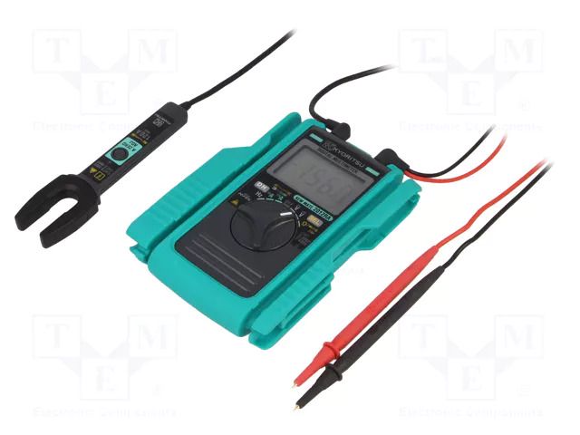 Digital multimeter; LCD; VDC: 600mV,6V,60V,600V; VAC: 6V,60V,600V KYORITSU KEW2012RA