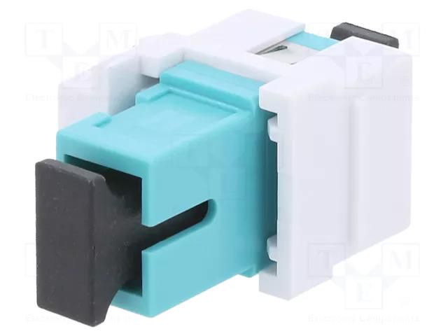 Connector: fiber optic; socket,coupler; SC,both sides; female LOGILINK LOG-NK0035