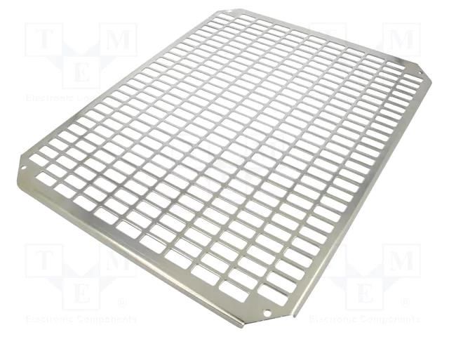 Mounting plate; steel FIBOX MPPARCA5040