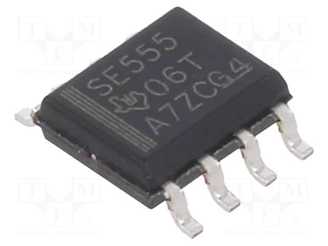 IC: peripheral circuit; astable,monostable,RC timer; 100kHz TEXAS INSTRUMENTS SE555D-TI