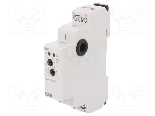 Current monitoring relay; AC current; 230VAC; PRI-52; SPDT; IP20 ELKO EP PRI-52