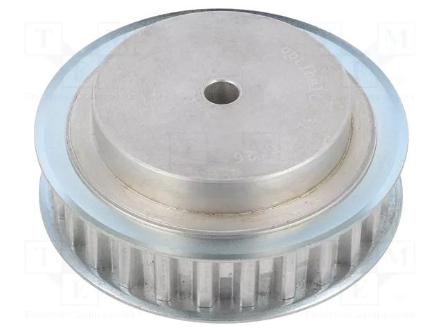 Belt pulley; T10; W: 16mm; whell width: 31mm; Ø: 80.9mm; aluminium OPTIBELT 31-T10-26-200ZA