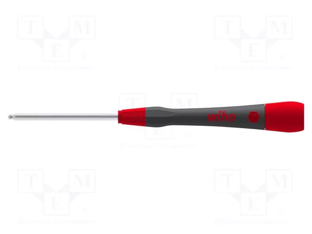 Screwdriver: precision; hex key,spherical; HEX 2mm; PicoFinish® WIHA WIHA.42433