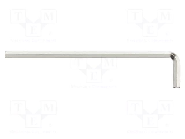 Wrench; hex key; HEX 8mm; Overall len: 206mm; Plating: nickel WIHA WIHA.01210