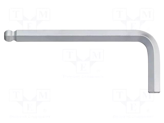 Wrench; hex key,spherical; HEX 2mm; Overall len: 51mm WIHA WIHA.40402
