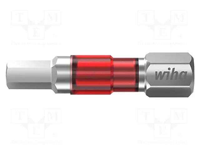 Screwdriver bit; hex key; HEX 4mm; Overall len: 29mm; 5pcs; TY WIHA WIHA.42105